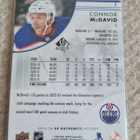 2023-24 SP Authentic Connor McDavid #1 - pikkukuva 2