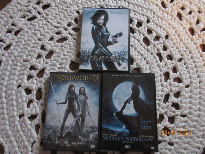 Underworld 3 dvd:n paketti