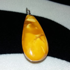 Vintage Meripihka riipus baltic amber, itämeren Meripihka - pikkukuva 1