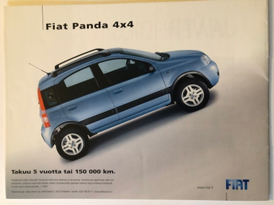 Myyntiesite - Fiat Panda - 1/2007
