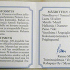 Mannerheim ja Pietari 2003 Juhlaraha Ag 925 Proof - pikkukuva 3