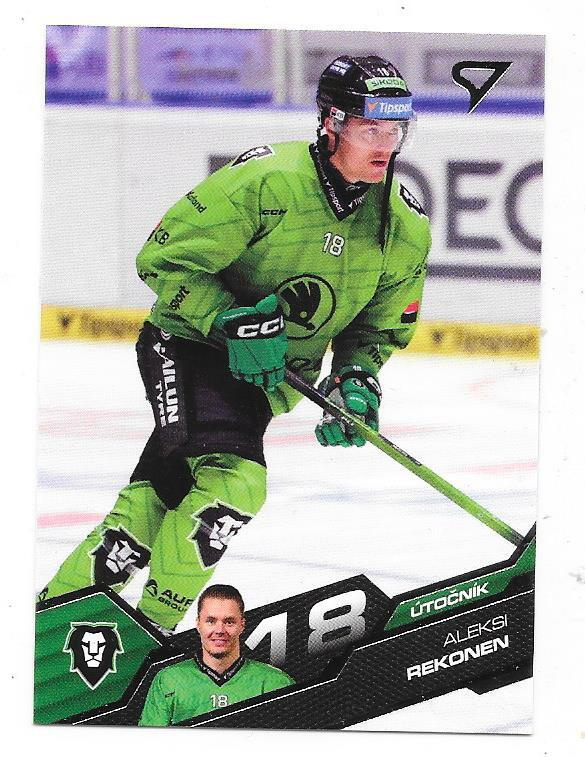 2025-26 Tipsport #123 Aleksi Rekonen Mlada Boleslav ex Ässät