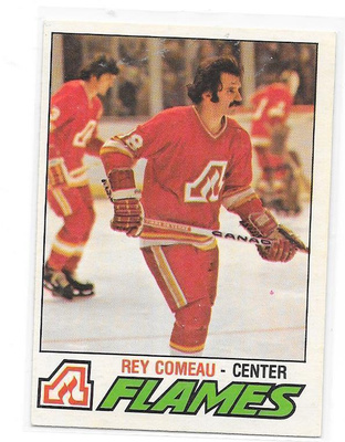 1977-78 OPC #346 Rey Comeau Atlanta Flames