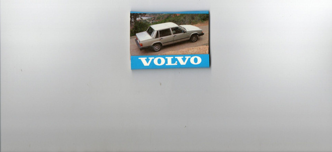 Mainostikut VOLVO Ajoneuvo oy Forssa.