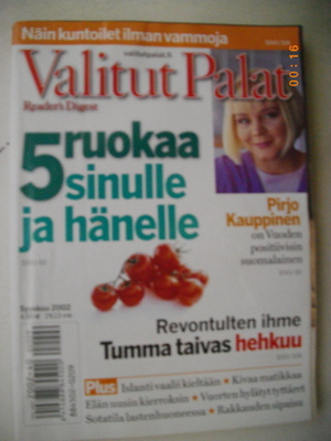 Valitut Palat - syyskuu 2002 (24.6)
