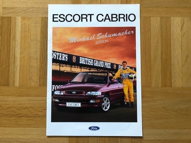 Esite Ford Escort mk5 Cabrio Schumacher Edition 1993
