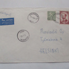 1962 Rovaniemi 2 lentopostikuori Helsinkiin - pikkukuva 1