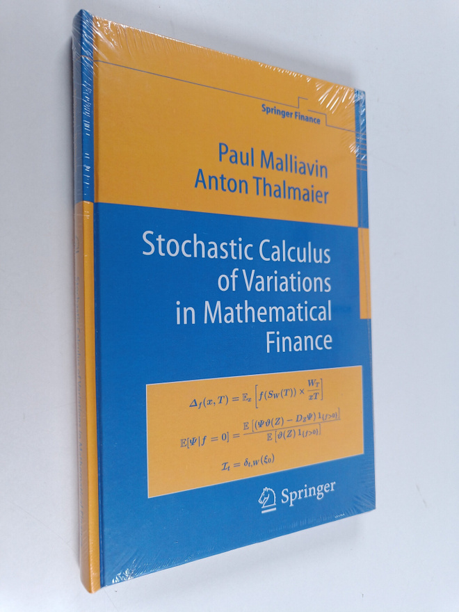 Paul Malliavin : Stochastic Calculus of Variations in Mat...