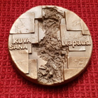 Pronssimitali - Suomen Kuvalehti 1916 ( 351g / 73mm ) - pikkukuva 2