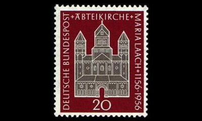 Saksa 238 ** Maria Laachin apottikirkko 800v (1956)