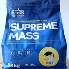 Mass Gainer 5400g banaani, Star Nutrition - pikkukuva 1