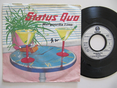 Status Quo Marguerita Time 7" sinkku