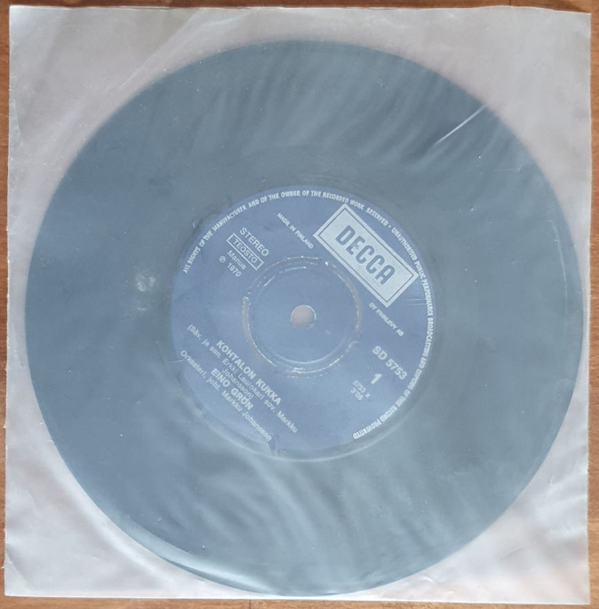 Eino Grön: Kohtalon kukka / Orjanruusu 7" - sg