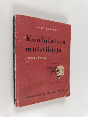 Yrjö Karilas : Koululaisen muistikirja 1953-1954