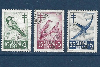 1952 Tuberkuloosi, leimattu sarja