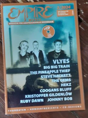 Empire Music Proge-lehti nr. 155 2/2024, saksankielinen