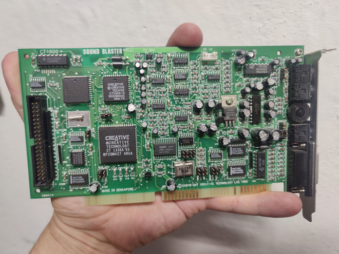 Creative Sound Blaster Pro 2 CT1600 ISA