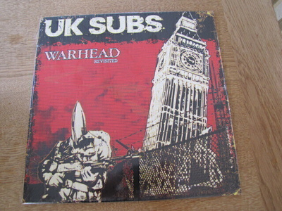 UK Subs Warhead Revisited lp Ranska 2019 muoveissa