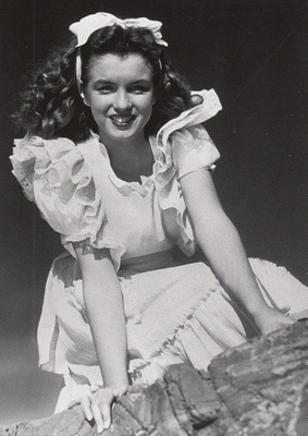 Marilyn Monroe nuorena