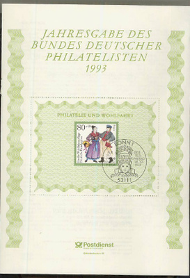 Saksa Mi 1696 numroitu muistolehti