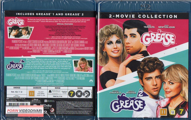 Grease 2 movie collection	(45 149)	UUSI	-FI-	BLU-RAY		(2)