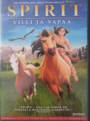 Spirit Villi Ja Vapaa  DVD SUOMIPUHE