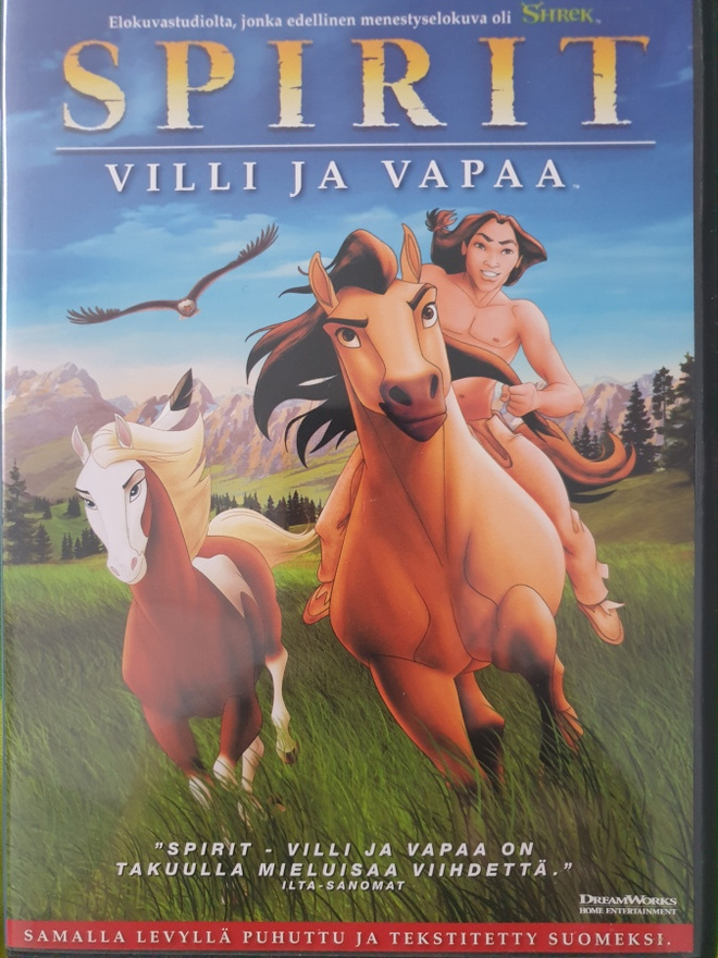 Spirit Villi Ja Vapaa  DVD SUOMIPUHE