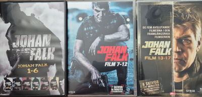 Johan Falk -kokoelma 1-17 -DVD