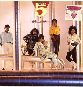 FIVE STAR: Silk & Steel (LP), 1986, mm. Rain or shine