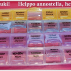 Dosetti - 28-lokeroinen pillerirasia #30152 - pikkukuva 2