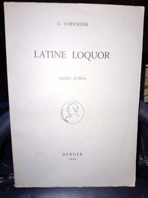 Schwieder : Latine Loquor ( SIS POSTIKULU )