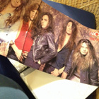 Skid Row (4 jäsentä) nimikirjoitukset julisteessa - pikkukuva 1