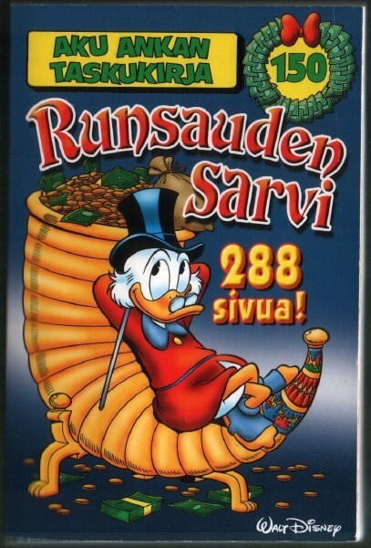 Aku Ankan Taskukirja 150 Runsauden Sarvi (2p.2013)