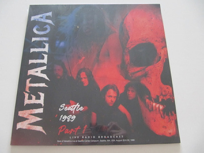 Metallica Seattle 1989 Part 1 LP
