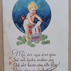 Jenny Nyström: Uuden Vuoden lapsi ja runo p. 1928 - pikkukuva 1
