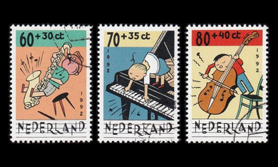 Alankomaat 1451-3A o Voor het Kind musiikki (12¾:13¼) (199