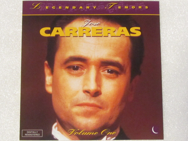 José Carreras • Legendary Tenors Jose Carreras Volume One CD