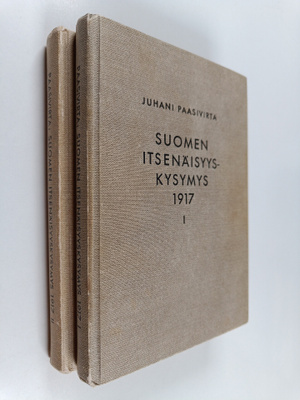 Juhani Paasivirta : Suomen itsenäisyyskysymys 1917 1-2
