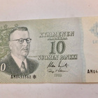 10 mk 1963 LItta A AN-sarja * Tähti - pikkukuva 1