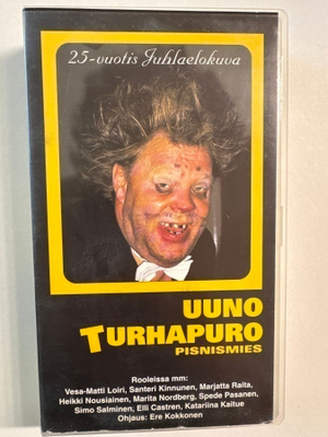 Uuno Turhapuro Pisnismies VHS avaamaton kasetti