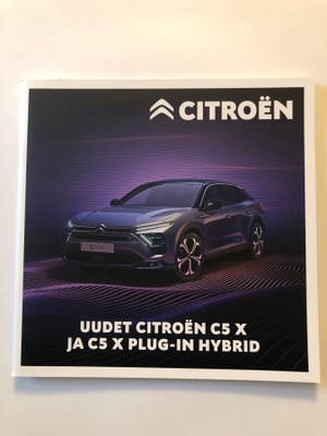 Myyntiesite - Citroen C5 X - 6/2022