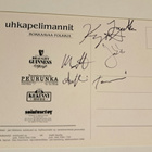Uhkapelimannit-yhtye,kuvattu Peurungassa Laukaassa, sign. - pikkukuva 2