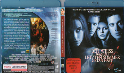 Tiedän Mitä Teit Viime Kesänä (28 291) k -DE-BLU-RAY SF-TXT