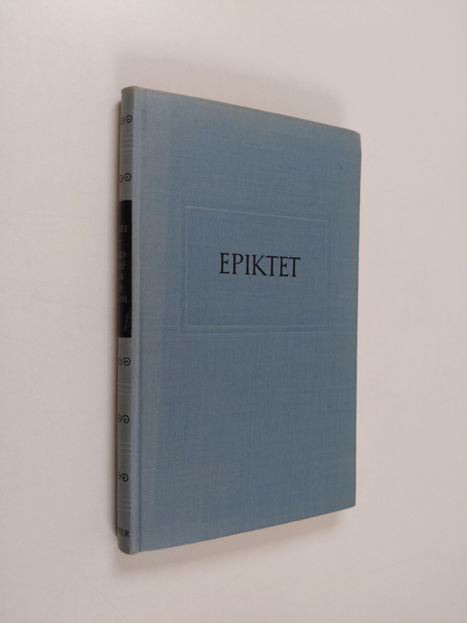 Heinrich Schmidt : Epiktet : handbuchlein der moral und u...
