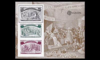 Portugali 1931BL88 ** Europa Amerikan löytäminen (1992)