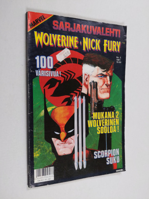 Sarjakuvalehti 2/1991 : Wolverine ; Nick Fury