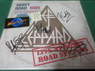 DEF LEPPARD - LIVE AT ABBEY ROAD 12'' NELJÄLLÄ NIMMARILLA