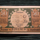 50 pfennig 1921. Frosen kunta. Saksa-GermanyHätäraha-Notgeld - pikkukuva 1