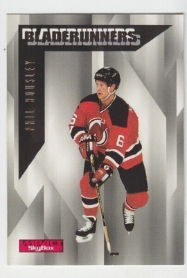 Sky Box impact Bladerunners Phil Housley.