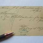 1880 Viipuri Cloubergin kirjakauppa ehiö Freckellille Hkiin - pikkukuva 2